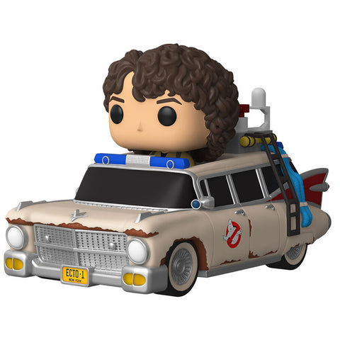 FUNKO POP! Rides - Ghostbusters AfterLife - ECTO-1 with Scissor Seat & With Trevor #83 | Damaged Packaging