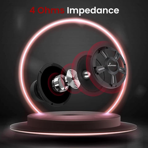 LANZAR Upgraded Opti Pro 6.5” High Power MidBass | 500 Watt Peak | 105Hz - 12 kHz