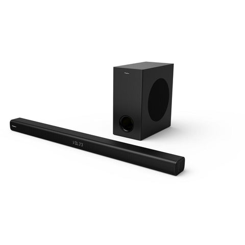 Hisense HS218 2.1 Soundbar with Wireless Subwoofer - Black