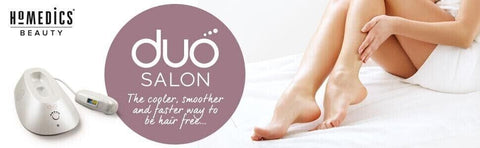 Homedics Duo Salon IPL Hair Remover | Active Cooling Technology