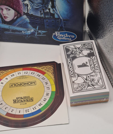 Hasbro Game Table Of Society Monopoly Of Stranger Things 4 IN Italian 14+ | Damaged Packaging
