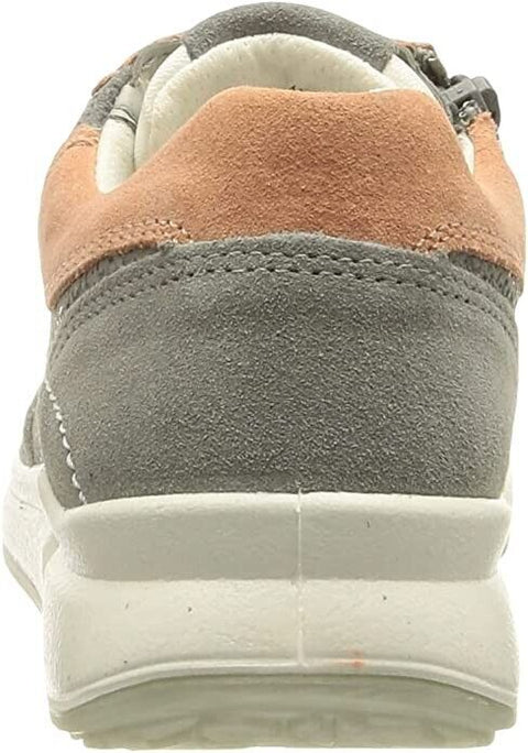 Superfit Merida HS Girls’ Sneaker – Hellgrau Rosa Casual Zip Shoes