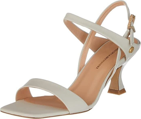 Fred de la Bretoniere Off-White Leather Sandals – FRS1191 for Women