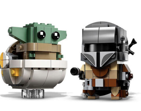 LEGO 75317 Star Wars BrickHeadz The Mandalorian & The Child