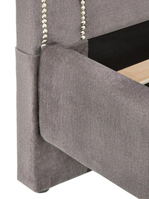 Hepworth Velvet Kingsize Bed Frame Only