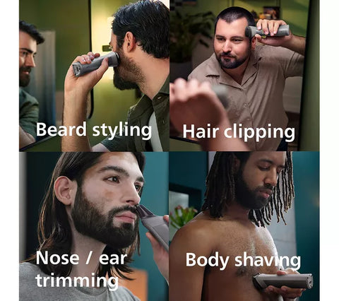 PHILIPS Series 5000 10-in-1 MG5920/15 Wet &amp; Dry Multi Grooming Trimmer - Silver