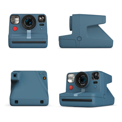 Polaroid Now+ Instant Camera I‑Type – Calm Blue