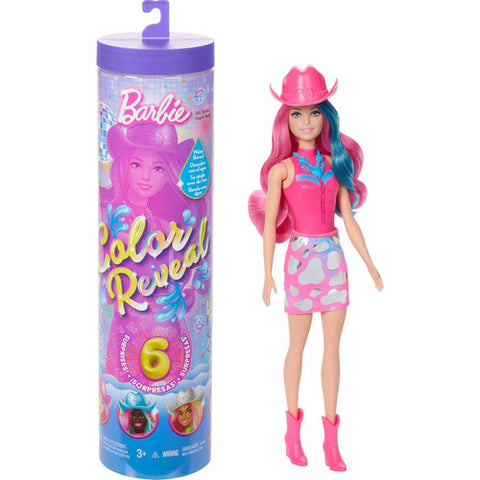 Barbie Color Reveal Doll – Disco Party Series | 6 Surprises
