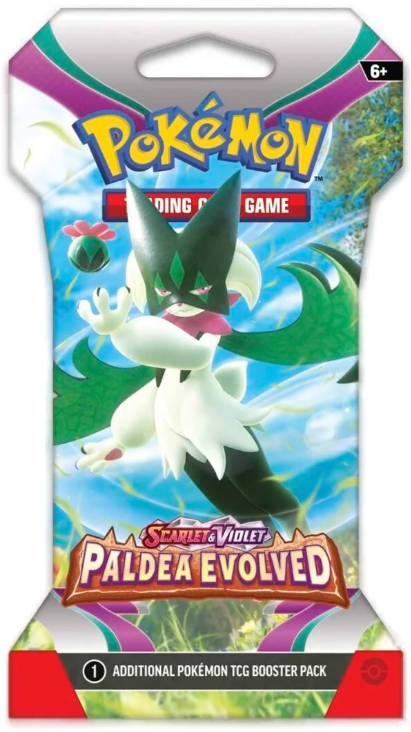 Pokemon Scarlet and Violet Paldea Evolved Booster Pack