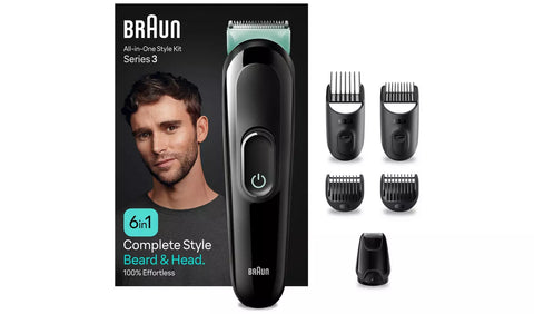 Braun All-In-One Style Kit Series 3 MGK3411, 6-in1