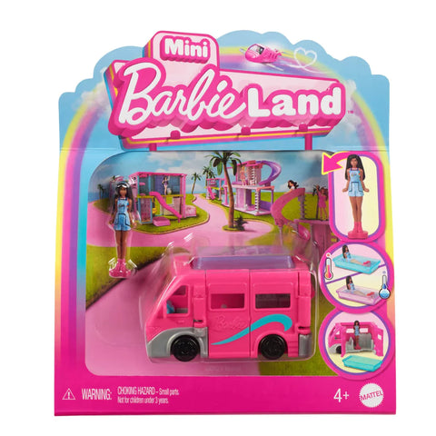 Mattel Mini Barbieland Doll & Vehicle Play Set – With Colour Change Feature