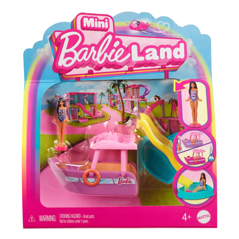 Mattel Mini Barbieland Doll & Vehicle Play Set – With Colour Change Feature