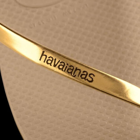 Havaianas Women's You Golden Sand Metallic | Damaged Packaging
