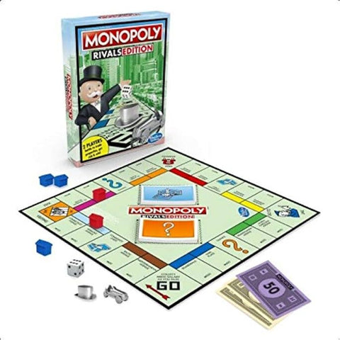 Monopoly Rivals Edition – 2 Player Strategy Game