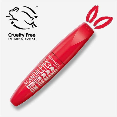 Rimmel London Scandaleyes Volume On Demand Mascara | Buildable Lash Volume | 12ml