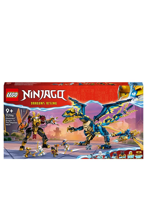 LEGO 71796 Ninjago Elemental Dragon vs The Empress Mech | Damaged Packaging