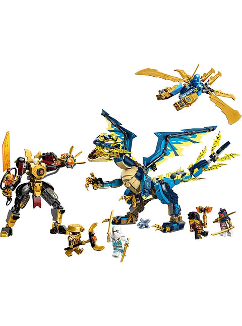 LEGO 71796 Ninjago Elemental Dragon vs The Empress Mech | Damaged Packaging