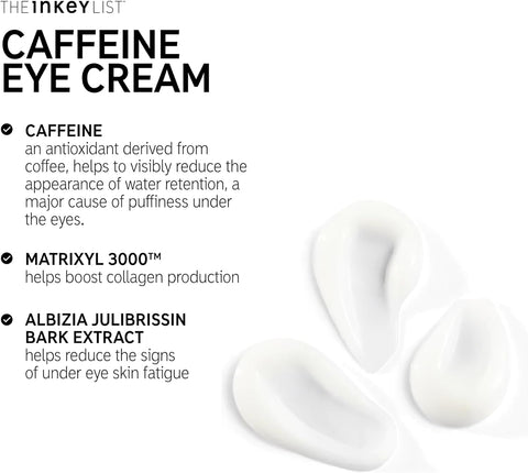The INKEY List Caffeine Eye Cream - 15ml