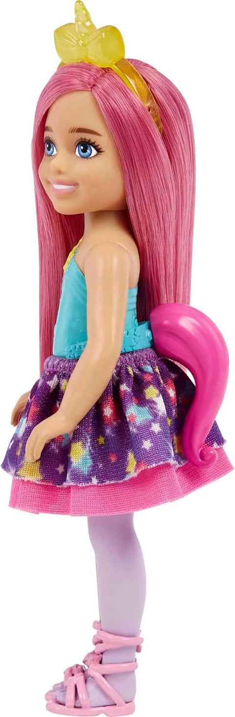 Mattel Barbie Dreamtopia Chelsea Small Doll and Accessories Playset with Gazebo Swing