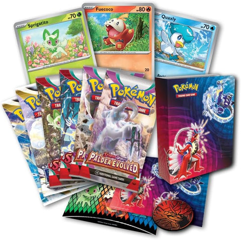 Pokémon TCG: Back to School Collector Chest – Sprigatito, Fuecoco &amp; Quaxly