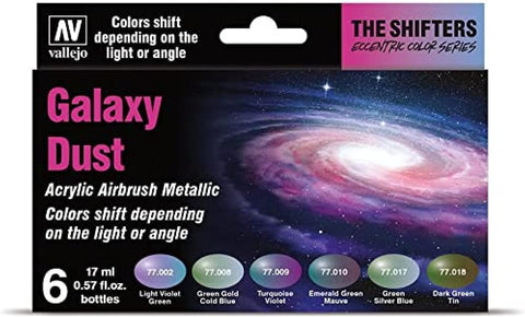 Vallejo Shifters Galaxy Dust, AV Vallejo - The Shifters - Galaxy Dust (6), 17 ml (Pack of 6)