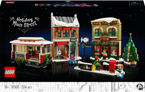 LEGO Icons Christmas Decorated Main Street 10308