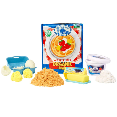 Little Tikes Creative Chefs Waffle Kit | Pretend Play Cooking Set with Accessories – Age 3+