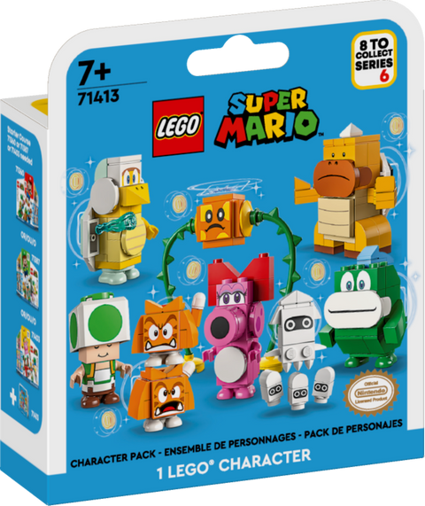 LEGO Super Mario Character Packs – Series 6 71413, Collectible Mystery Toy Figures