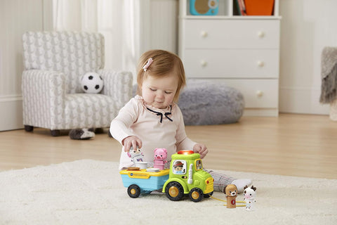 VTech Shapes & Animals Tractor Educational Learning Toy 12-36 Months