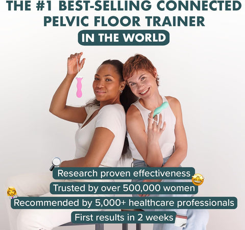 Perifit - Pelvic Floor Trainer with App | Kegel Exerciser | Strengthen Your Pelvic Floor