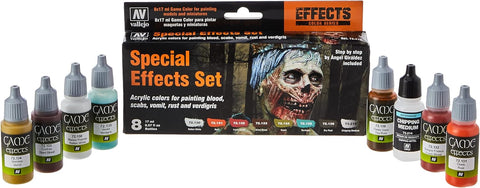 Vallejo Special Effects Set, AV Vallejo Special Effects Set - 17ml (Pack of 8