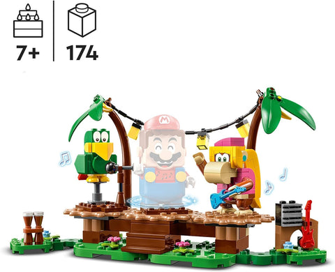 LEGO 71421 Super Mario Dixie Kong’s Jungle Jam Expansion Set