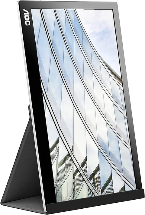 AOC Portable Monitor, AOC i1601Fwux - 16 inch FHD USB-C Powered Portable Monitor (Damaged Packaging)