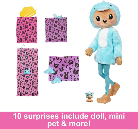 Mattel | Barbie Cutie Reveal Chelsea Doll Teddy as Dolphin Costume