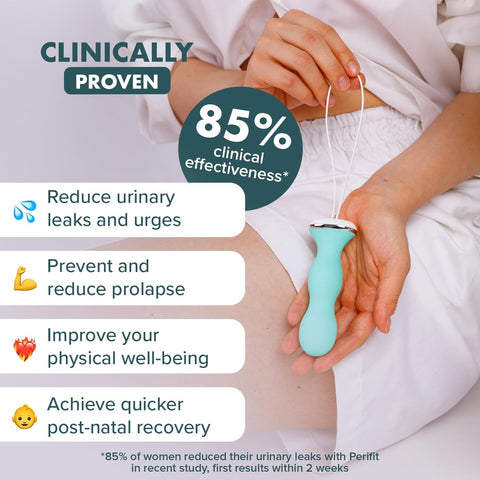 Perifit - Pelvic Floor Trainer with App | Kegel Exerciser | Strengthen Your Pelvic Floor