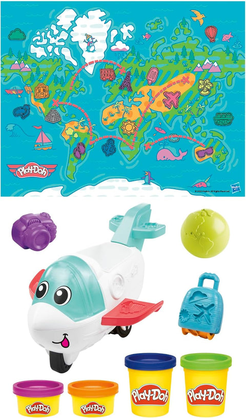 Hasbro Gaming Play-Doh Airplane Explorer Starter Set