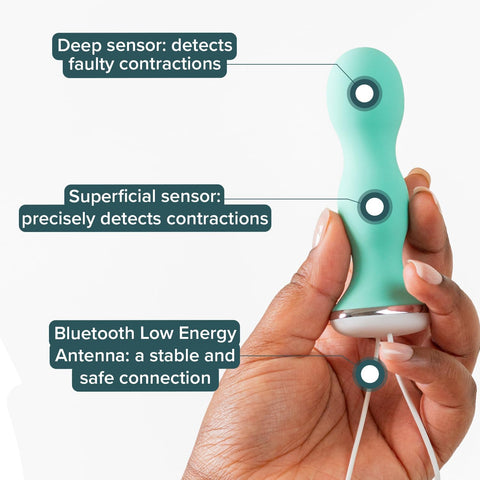 Perifit - Pelvic Floor Trainer with App | Kegel Exerciser | Strengthen Your Pelvic Floor