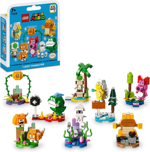 LEGO Super Mario Character Packs – Series 6 71413, Collectible Mystery Toy Figures