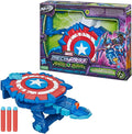 NERF Marvel Mech Strike Monster Hunters Blaster – Captain America Edition