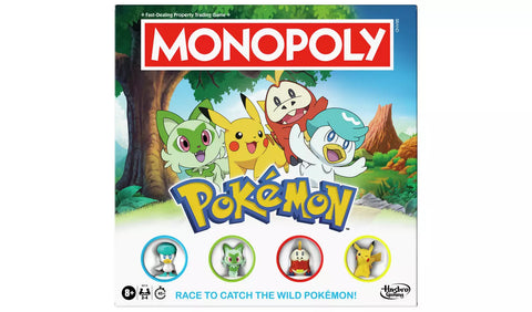Hasbro Gaming Monopoly Pokemon Edition Game