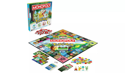 Hasbro Gaming Monopoly Pokemon Edition Game