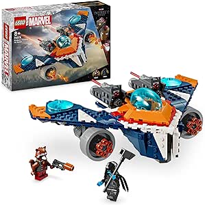 LEGO 76278 Marvel Rocket’s Warbird vs Ronan Buildable Super Hero Spaceship