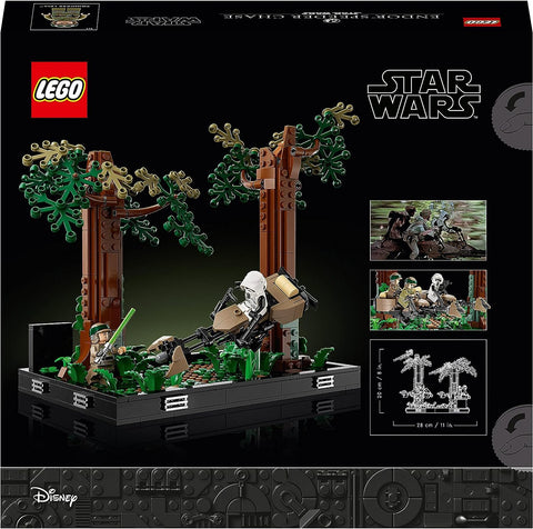 LEGO 75353 Star Wars Endor Speeder Chase Diorama Model Set
