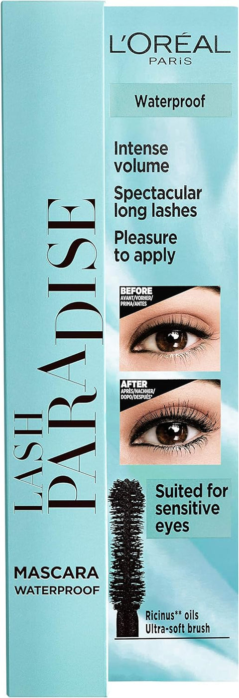 L'Oreal Paris Paradise Mascara Waterproof Black 6.4ml