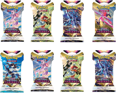 Pokemon - Sword and Shield-Astral Radiance Sleeved Booster Pack (10 Cards)