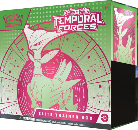 Pokémon TCG: Scarlet & Violet—Temporal Forces Elite Trainer Box – Iron Leaves