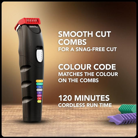 WAHL Colour Trim 8-in-1 Multi-Trimmer Kit - Black