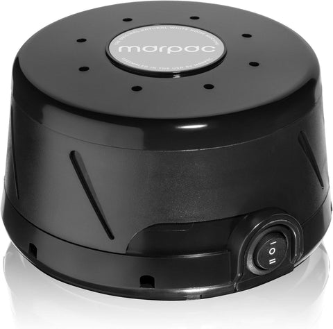 Yogasleep Dohm Classic White Noise Machine – Natural Fan Sound for Sleep, Office &amp; Travel | Noise-Cancelling | UK Plug | Ideal for Adults &amp; Babies - BLack