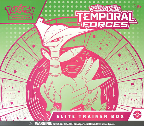 Pokémon TCG: Scarlet & Violet—Temporal Forces Elite Trainer Box – Iron Leaves