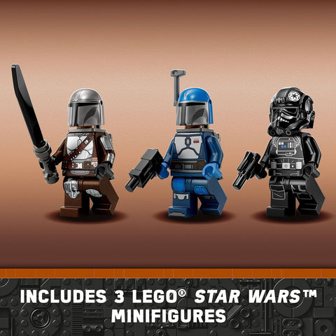 LEGO 75348 Star Wars Mandalorian Fang Fighter vs TIE Interceptor